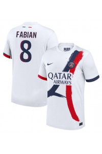 Paris Saint-Germain Fabian Ruiz #8 Voetbaltruitje Uit tenue 2024-25 Korte Mouw